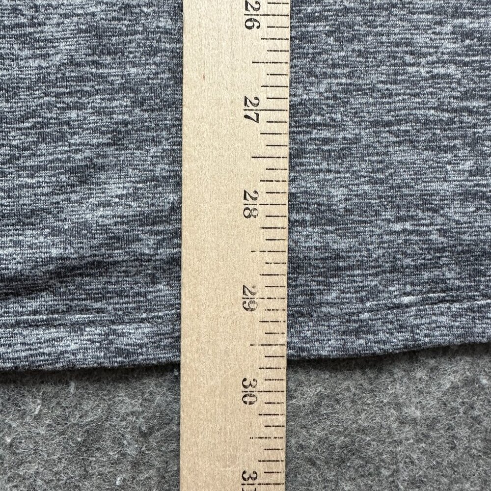 Nike DRI-FIT Element 1/4 Zip Running Pullover Shirt Men L Gray 30" Lake Placid - Picture 12 of 15